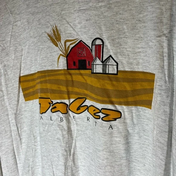 Vintage 90s Alberta graphic shirt - Picture 2 of 8